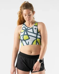 rabbit Crops>Crop Hop Built-In Lime Abstract