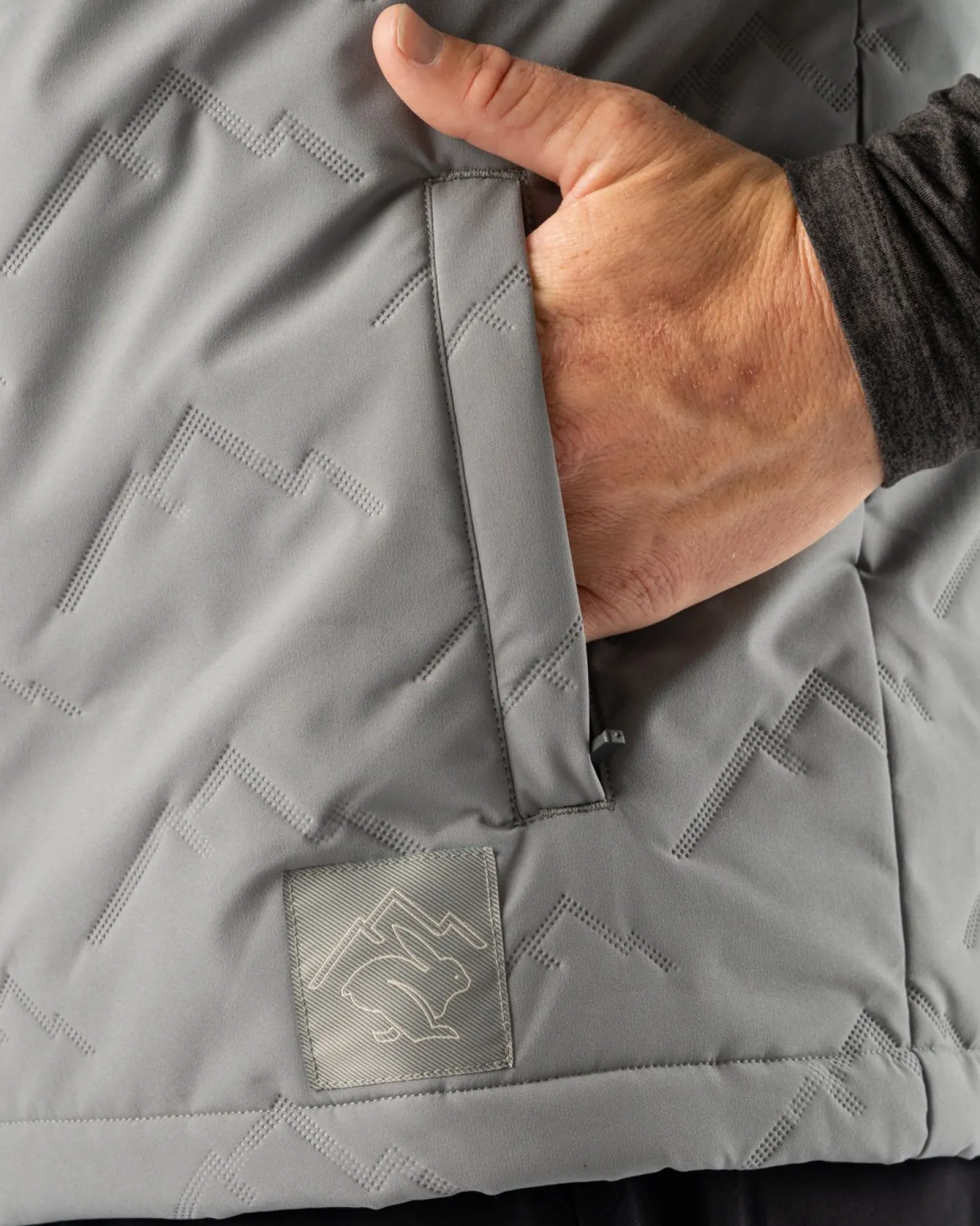 rabbit Sweatshirts & Jackets>Dawn To Dusk Vest Sedona Sage-Mountain