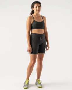 rabbit Sports Bras>Ez Bra Black Charcoal