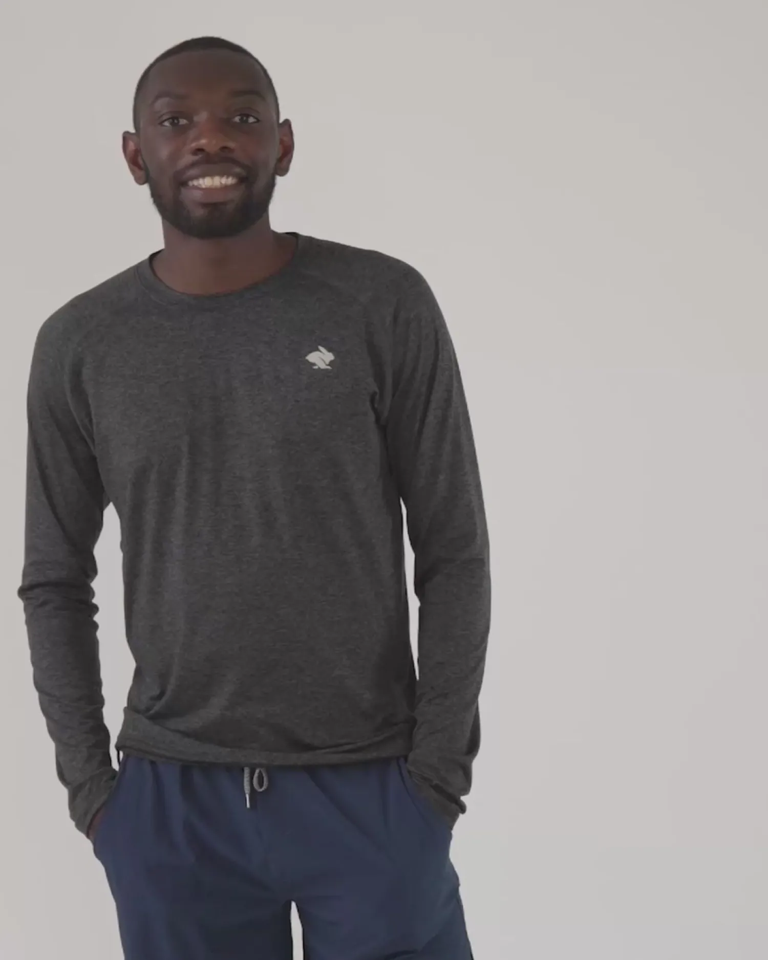 rabbit Long Sleeves>Ez Tee Ls Seedpearl Stripe