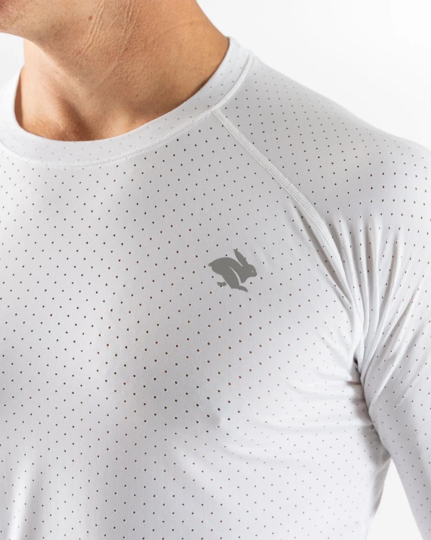 rabbit Long Sleeves>Ez Tee Perf Ice Ls