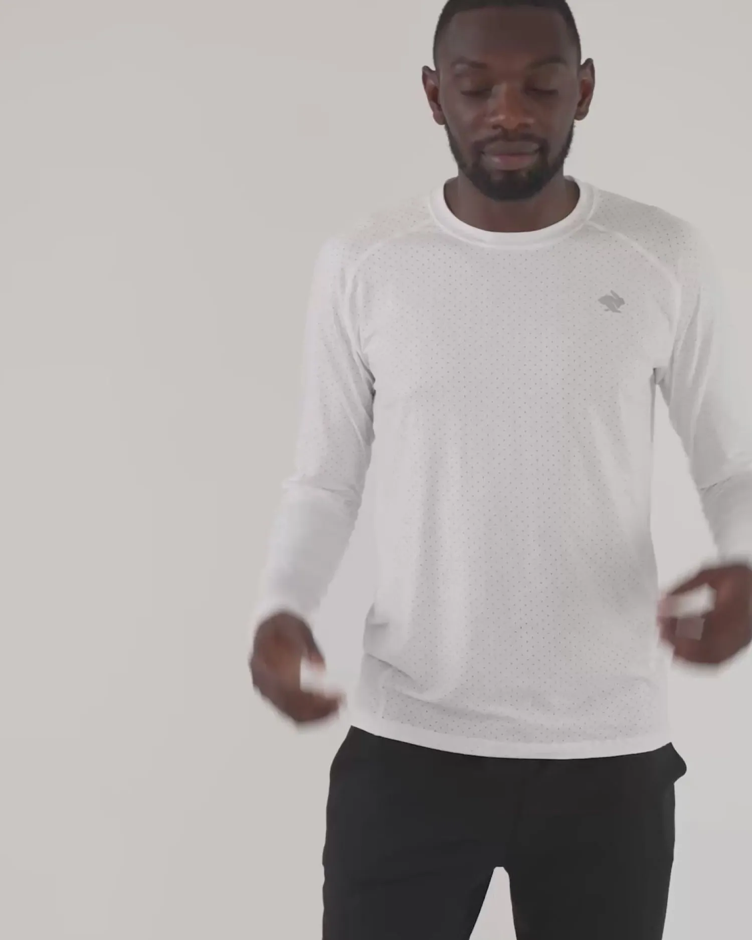 rabbit Long Sleeves>Ez Tee Perf Ice Ls