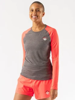 rabbit Long Sleeves>Ez Tee Perf Ls Woodland Grey