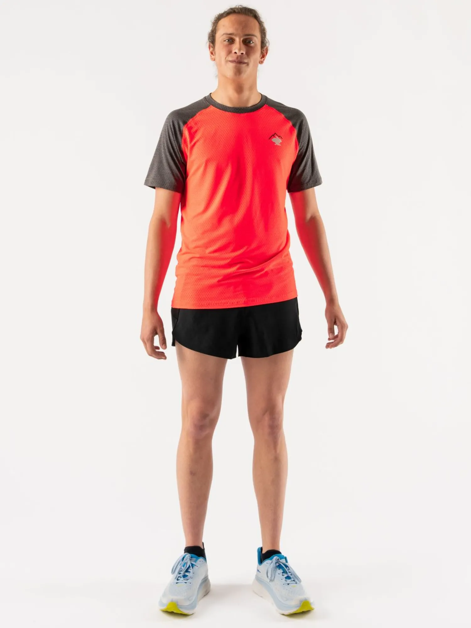 rabbit Short Sleeves>Ez Tee Perf Ss Fiery Coral