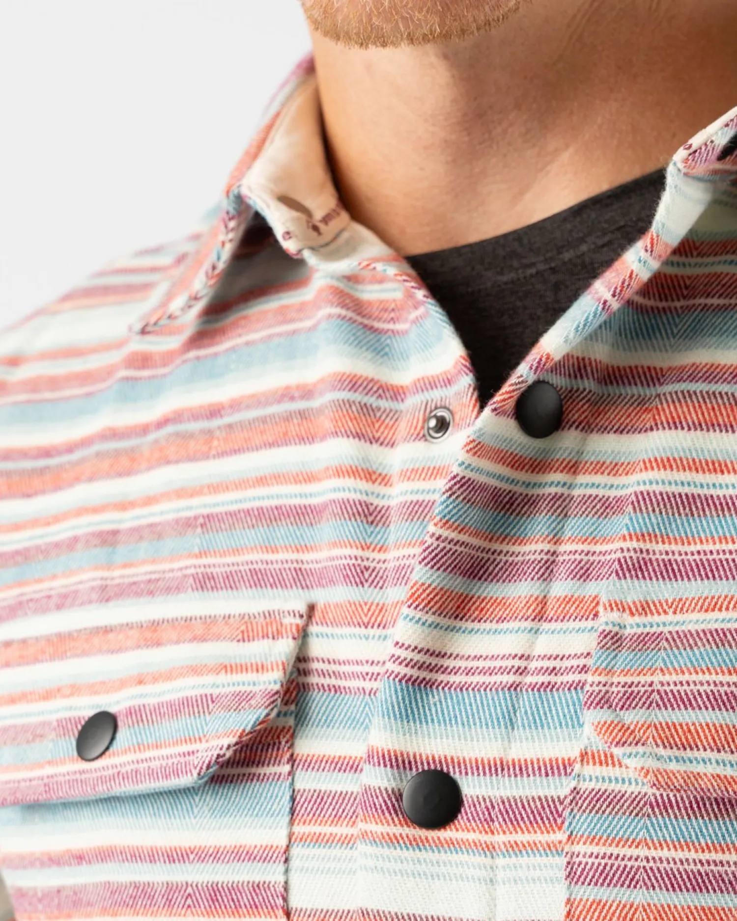 rabbit Sweatshirts & Jackets>High Country Jacket Seedpearl Diamond Stripe
