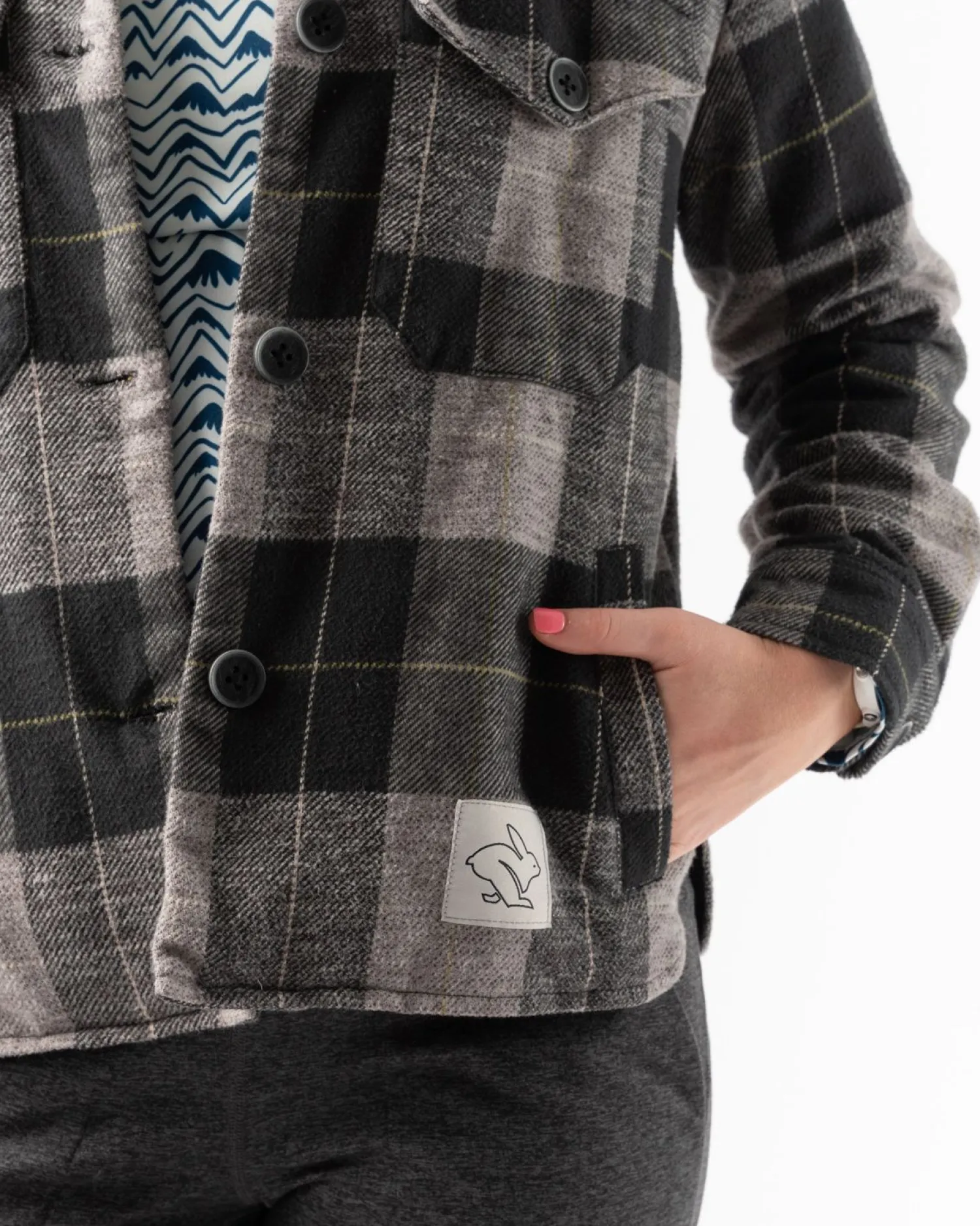 rabbit Sweatshirts & Jackets>High Country Jacket Manta Grey