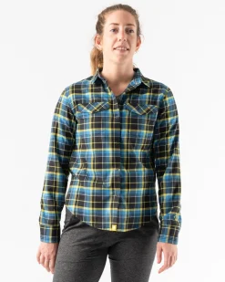rabbit Long Sleeves>High Country Ls Flannel Black