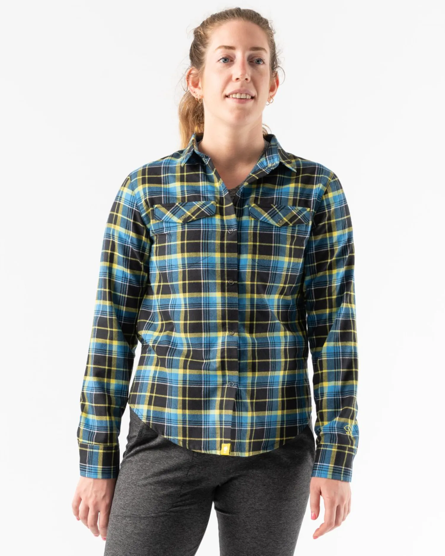 rabbit Long Sleeves>High Country Ls Flannel Black