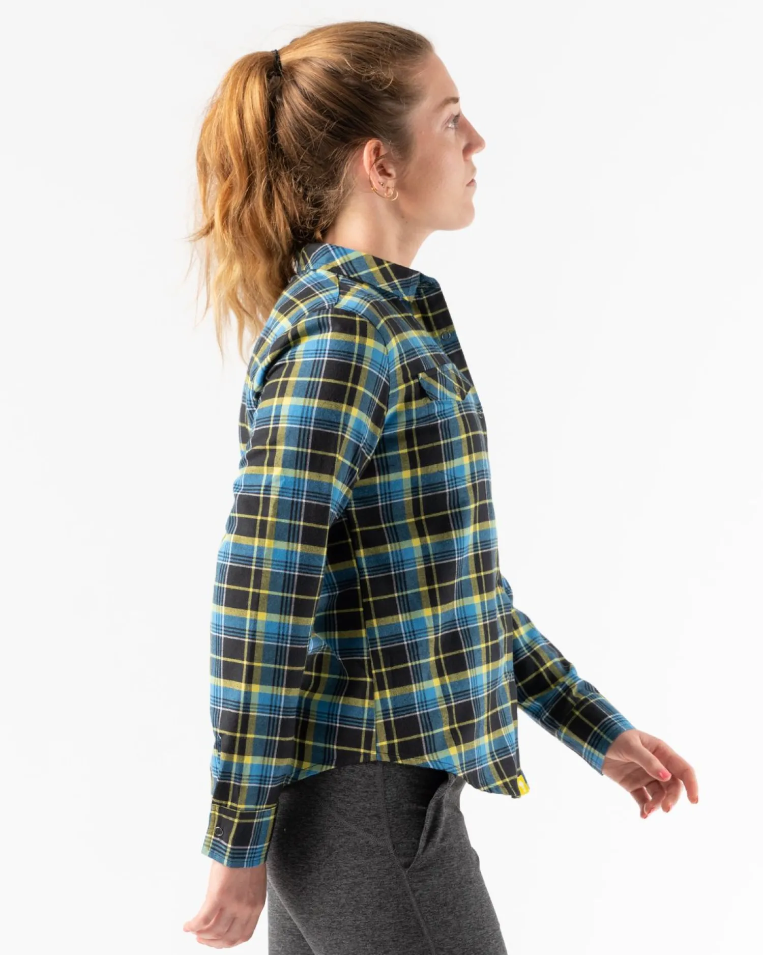 rabbit Long Sleeves>High Country Ls Flannel Black