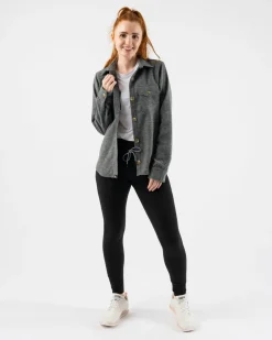 rabbit Long Sleeves>High Country Ls Wool Charcoal