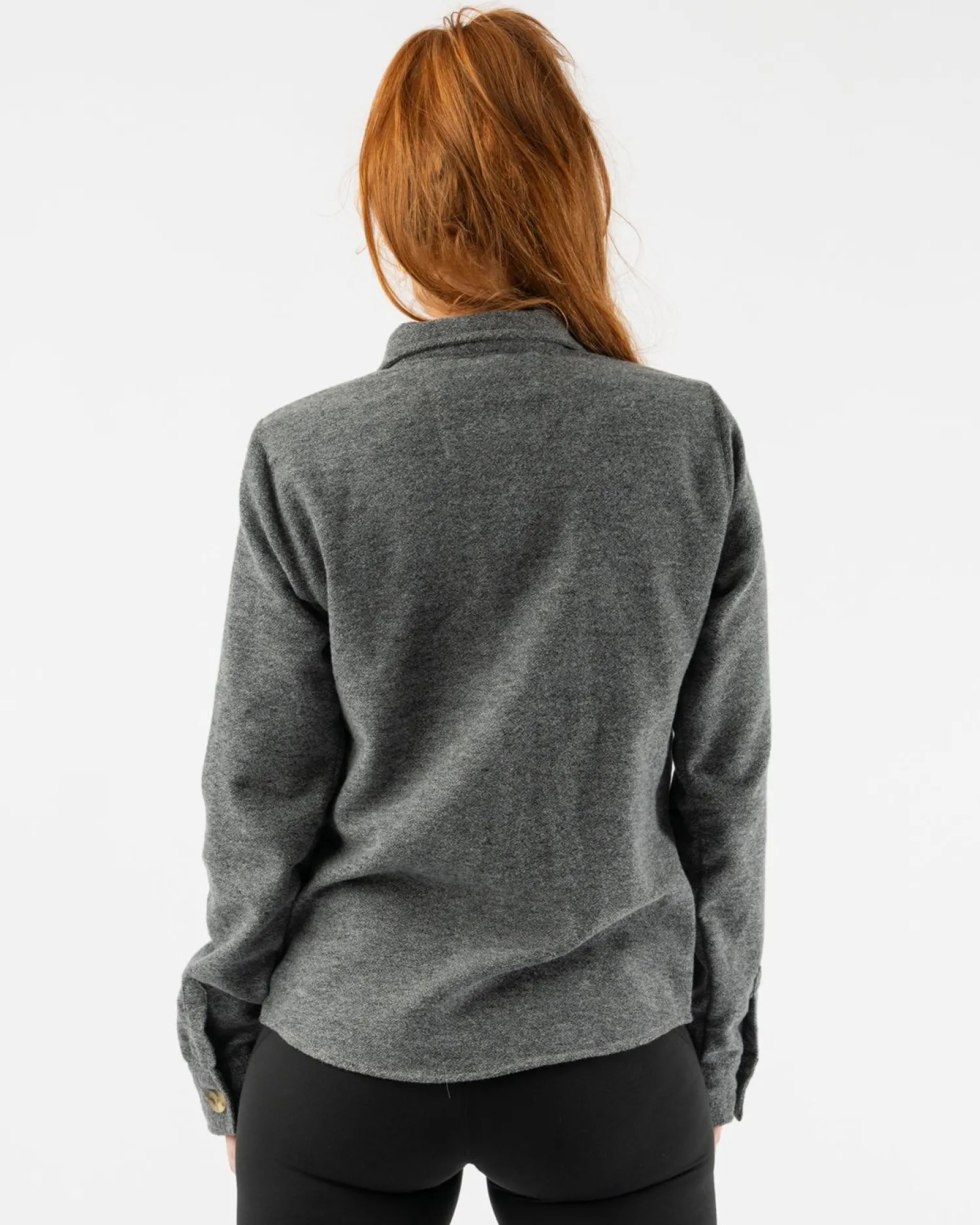 rabbit Long Sleeves>High Country Ls Wool Charcoal