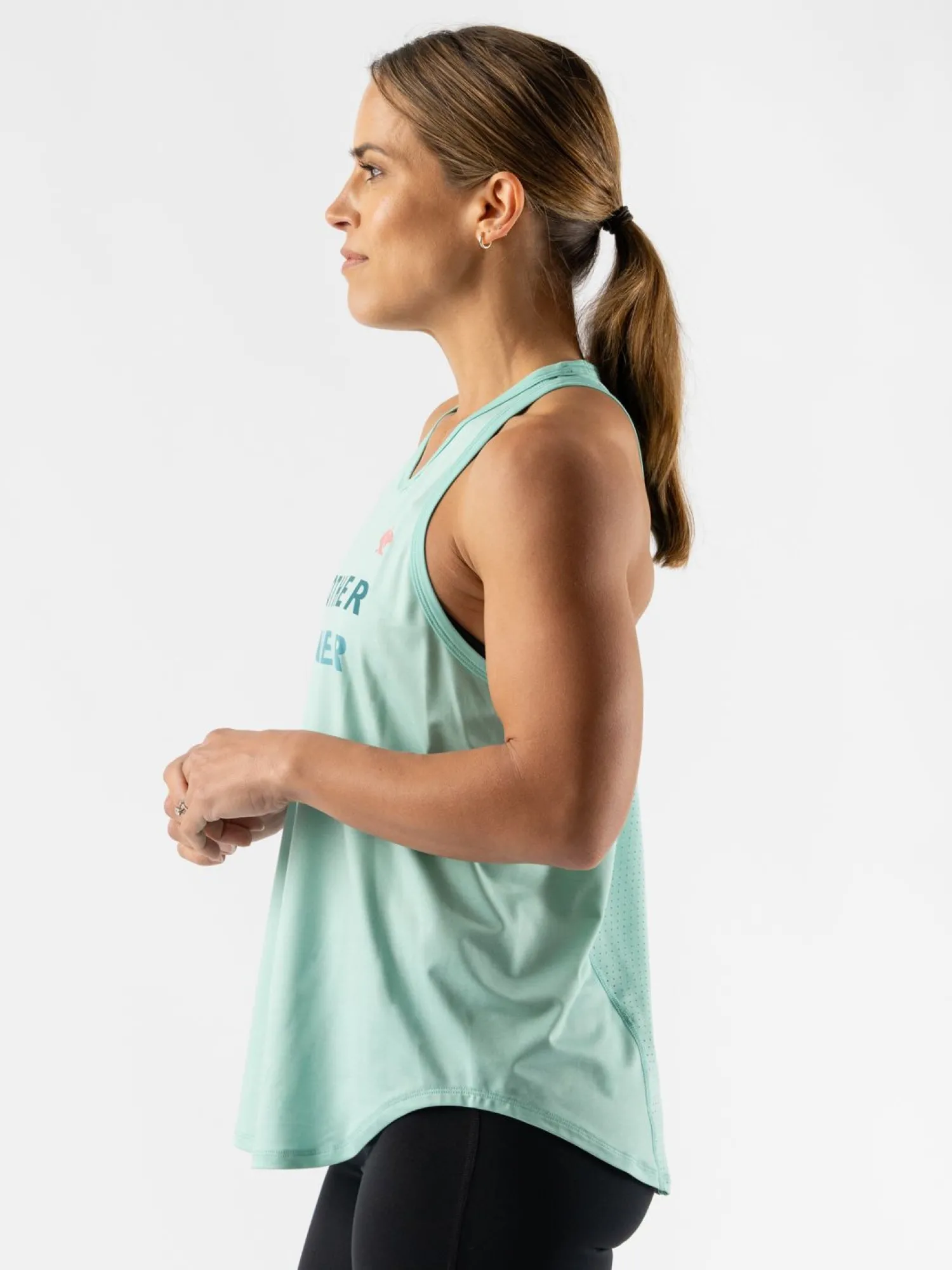 rabbit Tanks>On The Go Tank | Mother Runner Opal Blue