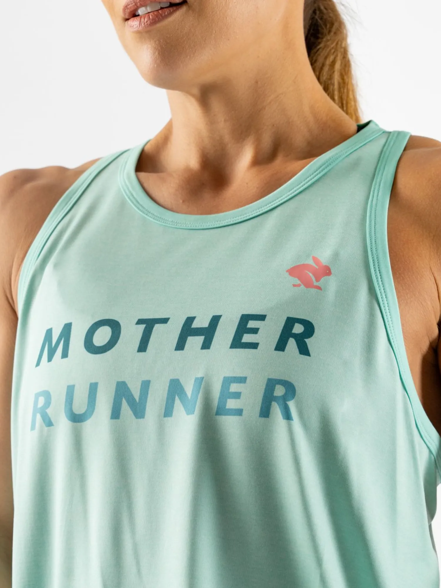 rabbit Tanks>On The Go Tank | Mother Runner Opal Blue