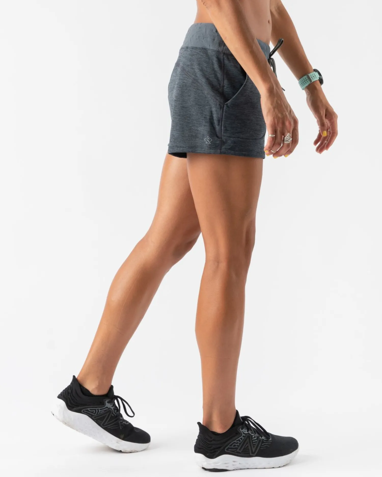 rabbit Shorts>Relaxer Short 3" Charcoal