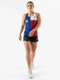 rabbit Tanks>Speedeez | Texas Red White And Blue