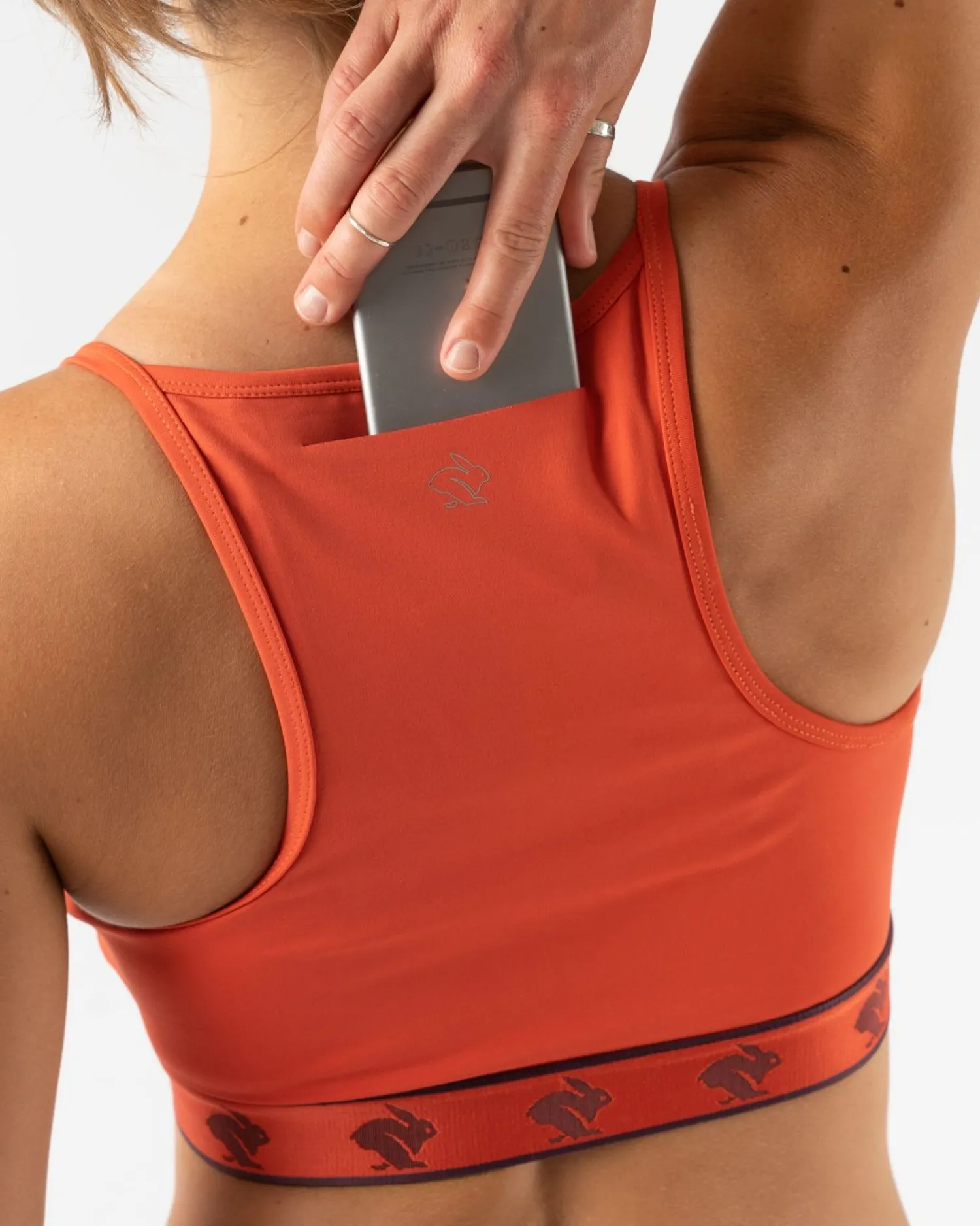 rabbit Sports Bras>Strappy Pocket Bra