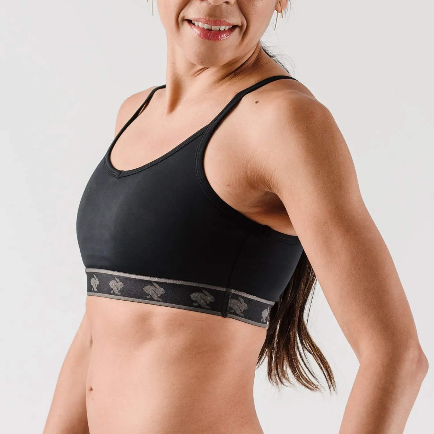 rabbit Sports Bras>Strappy Pocket Bra