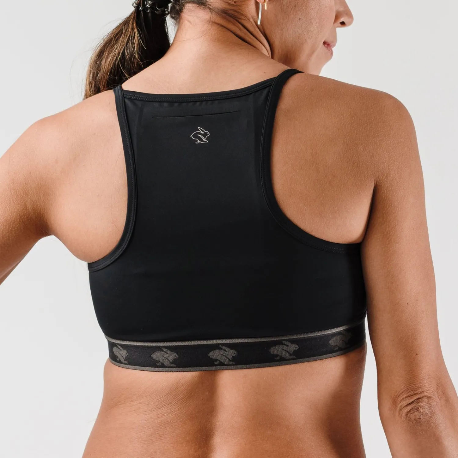 rabbit Sports Bras>Strappy Pocket Bra
