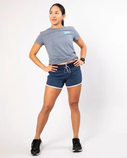 rabbit Shorts>Surf N' Turf 4" Dress Blues / White