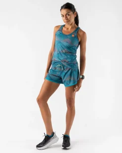 rabbit Shorts>Surf N' Turf 4" Blue Coral