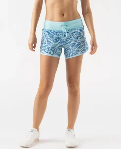 rabbit Shorts>Surf N' Turf 4" Waterspout Waves