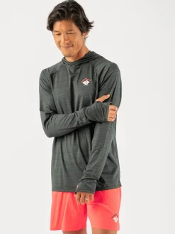 rabbit Long Sleeves>Upf Deflector 2.0 Woodland Grey