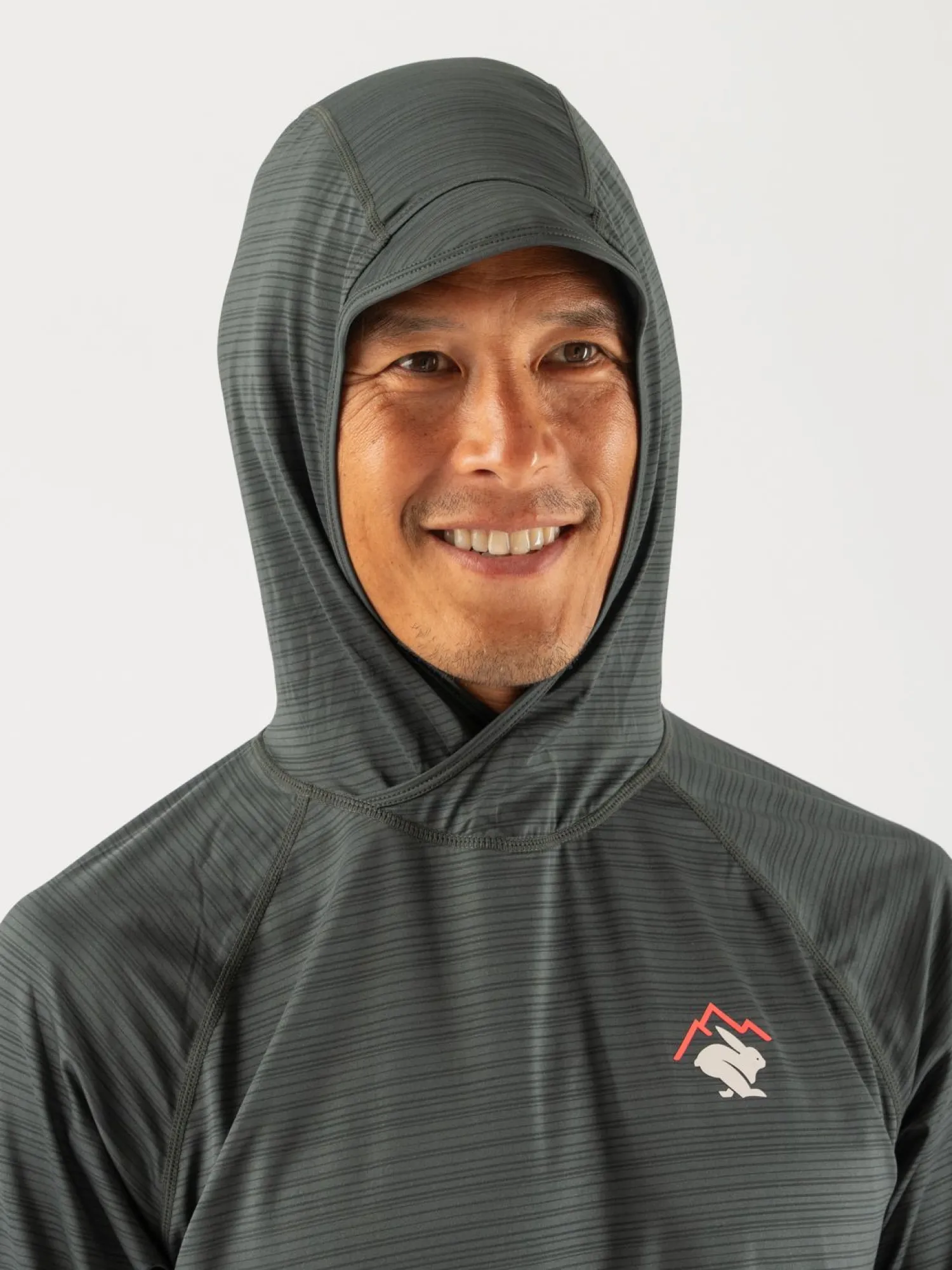rabbit Long Sleeves>Upf Deflector 2.0 Woodland Grey