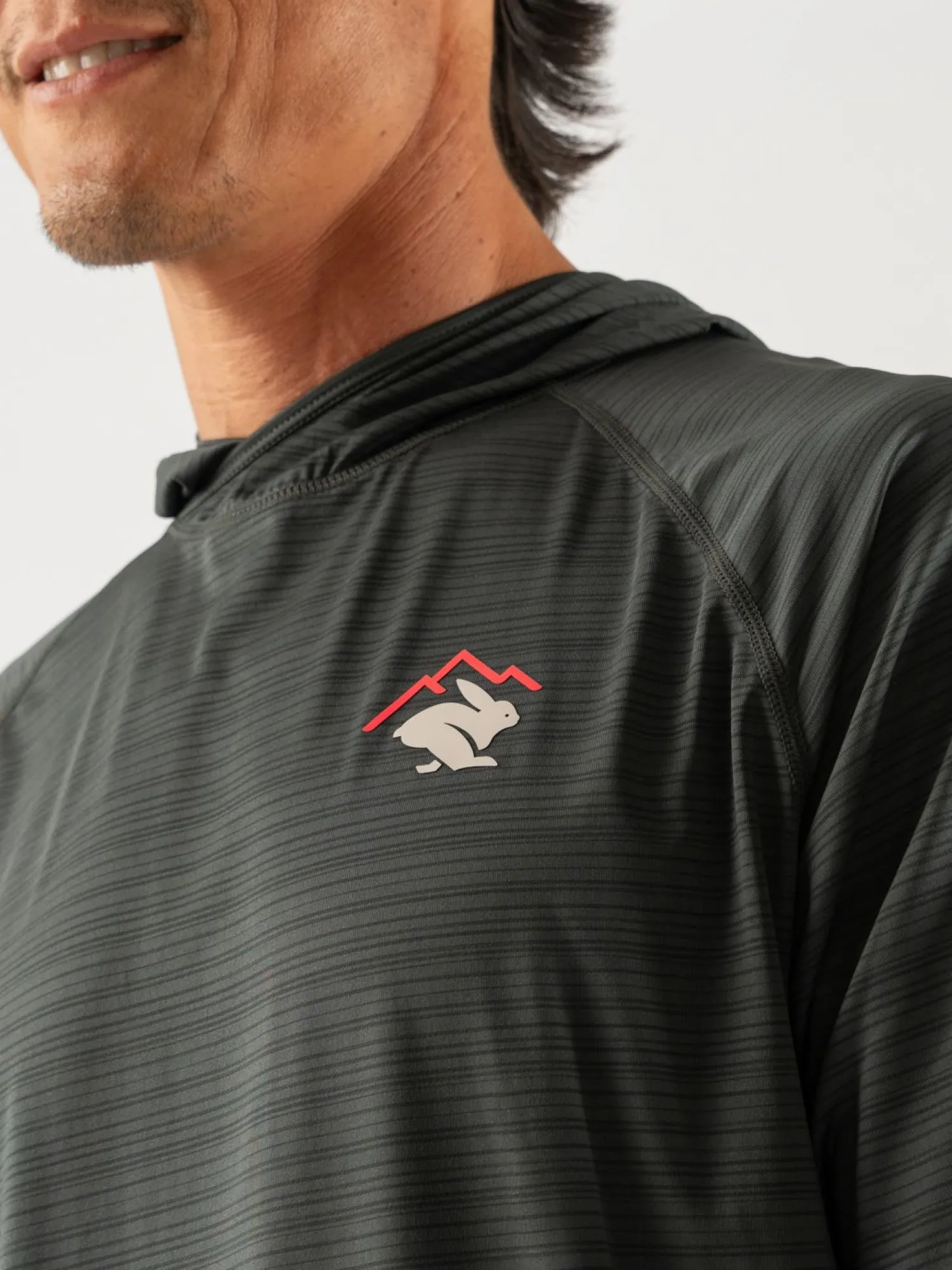 rabbit Long Sleeves>Upf Deflector 2.0 Woodland Grey