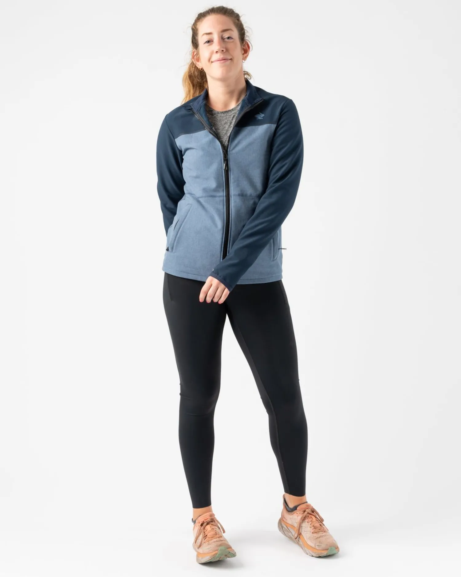 rabbit Sweatshirts & Jackets>Zip N' Zoom Jacket 2.0 Dress Blues Heather